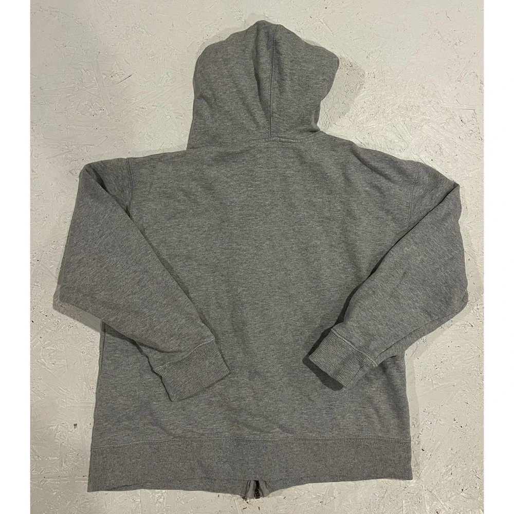Vintage Mizzou‎ Missouri Tigers Kids Full Zip Hooded Jacket Size L Gray
